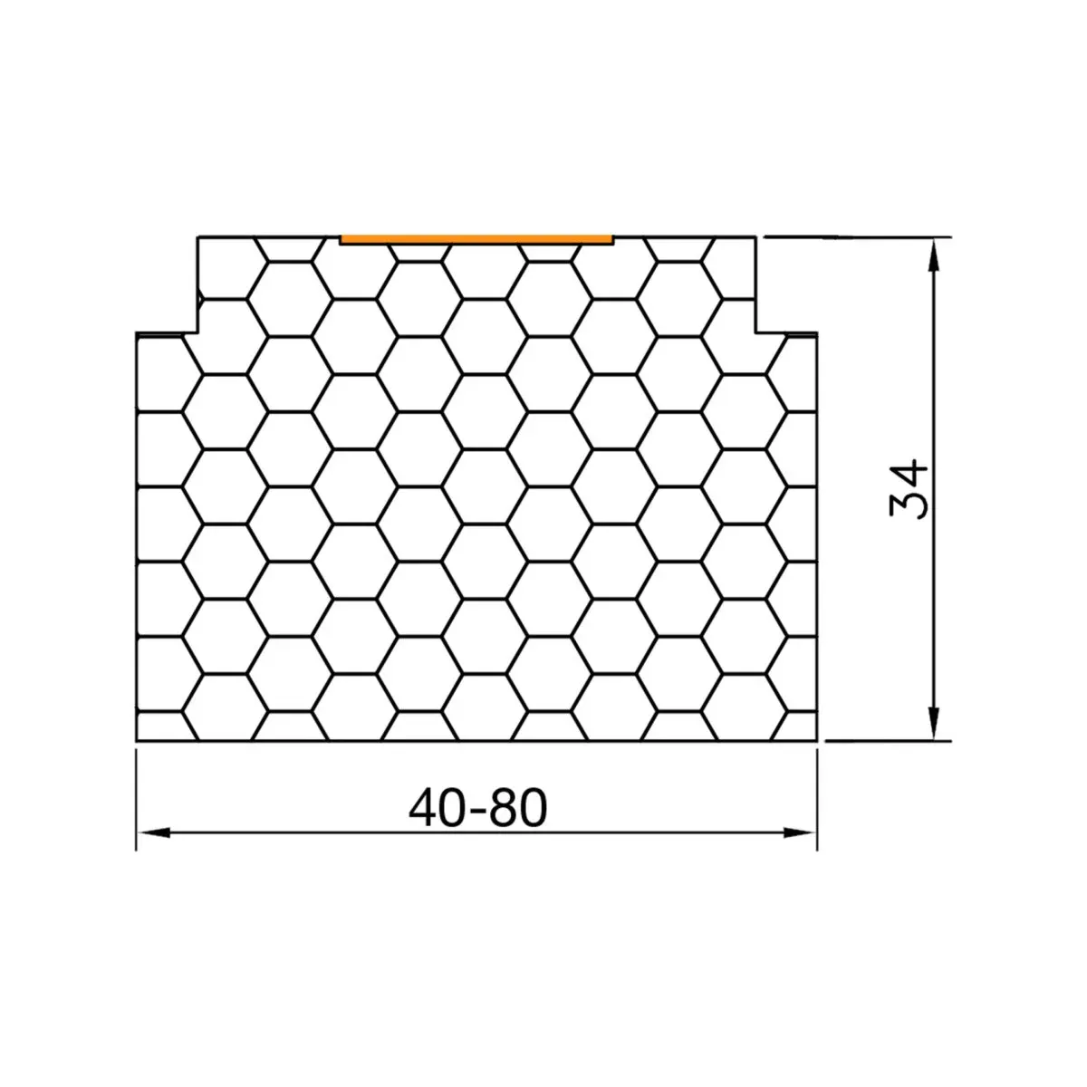 Bandă de sub fereastră Thermo White